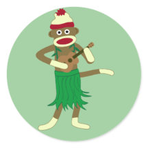 Sock Monkey Ukulele