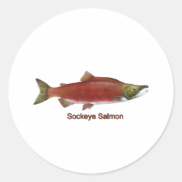 Adesivo Sockeye - Red Salmon (sob título)