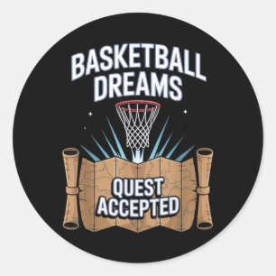 Adesivo Sodasy Basquete Esporte Estilo Dia de Escolha Temp
