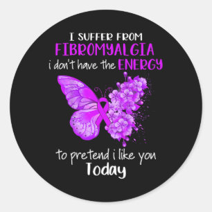 Adesivo Sofrer De Fibromialgia Sensibilização Borboleta Pu