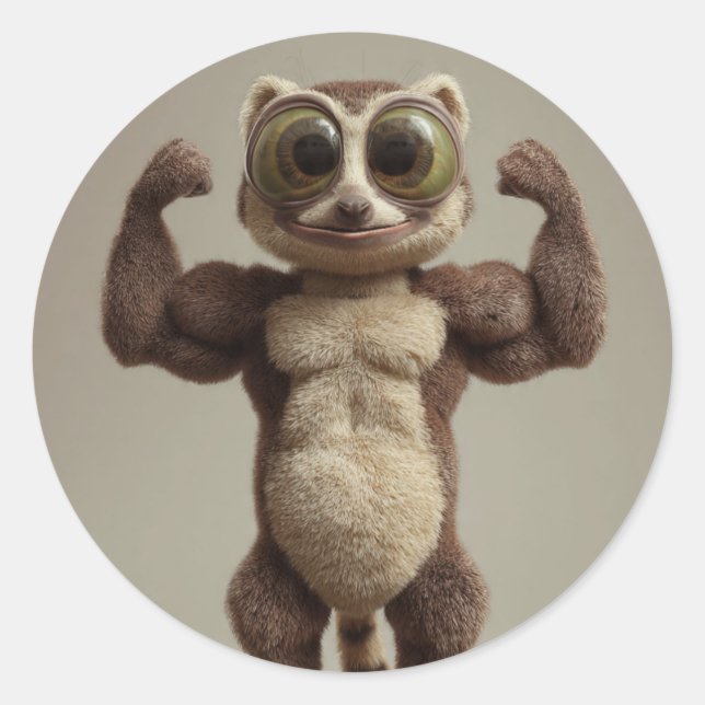 Adesivo Soft but Strong Sticker – Minimalist Aesthetic  (Frente)