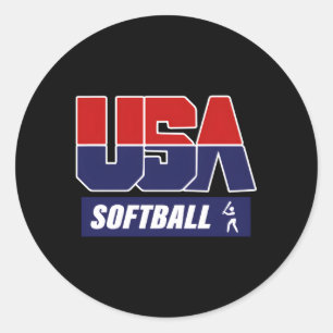 Adesivo Softball 2021 Usa