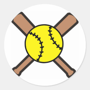 Adesivo Softball Crossbats