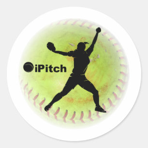 Adesivo softball de Fastpitch do iPitch