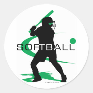 Adesivo Softball - massa