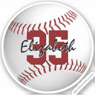 Adesivo softbol branco limpo 