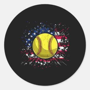 Adesivo Softll 4 De Julho Homens EUA Bandeira Americana Vi