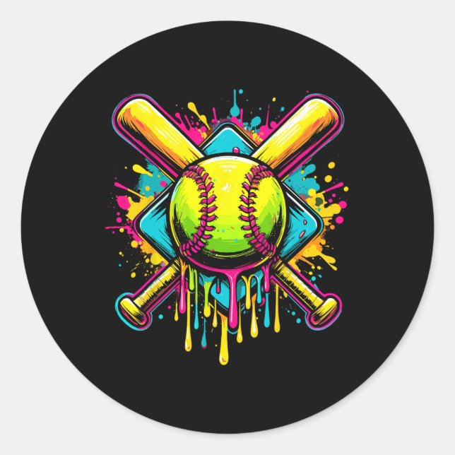 Adesivo Softll Girl Ice Cream Softll Drip  (Frente)