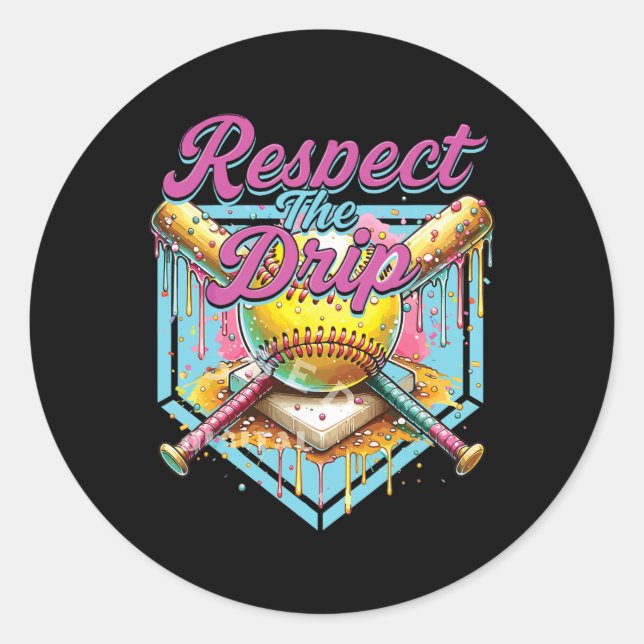 Adesivo Softll Girl Ice Cream Softll Drip Youth Respect Th (Frente)