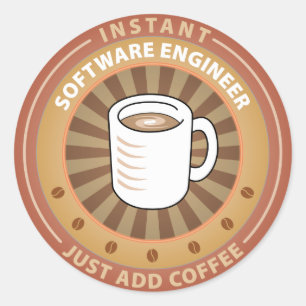 Adesivo Software Engineer imediata