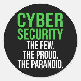 Adesivo Software técnico de TI para computador de seguranç