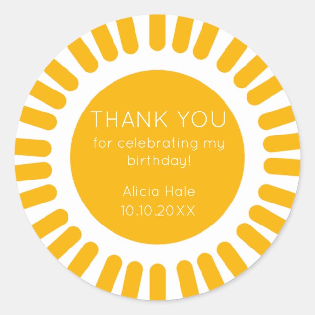 Adesivo Sol Boho  (Frente)