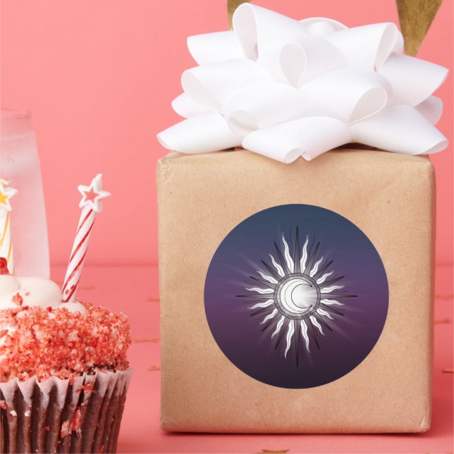 Adesivo Sol Celestial E Lua (Festa)