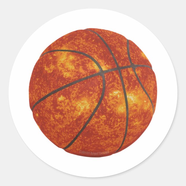 Adesivo Sol de Basquete (Frente)