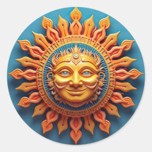 Adesivo Sol Deus