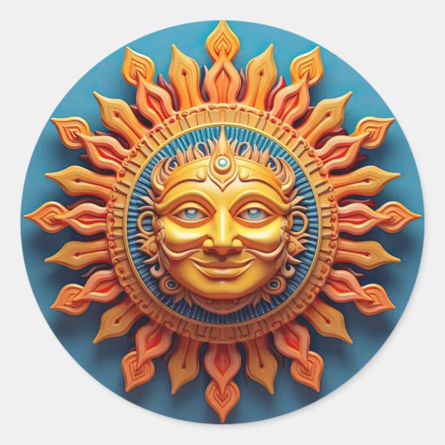 Adesivo Sol Deus (Frente)