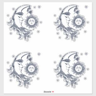 Adesivo Sol e Lua