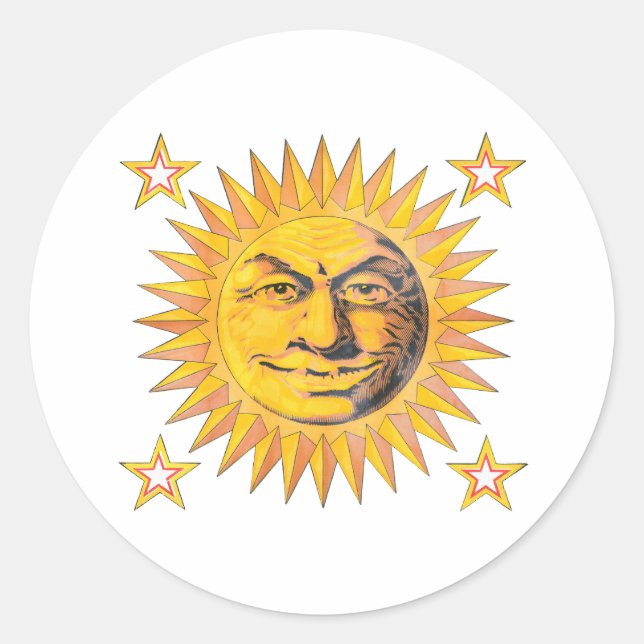 Adesivo Sol feliz (Frente)