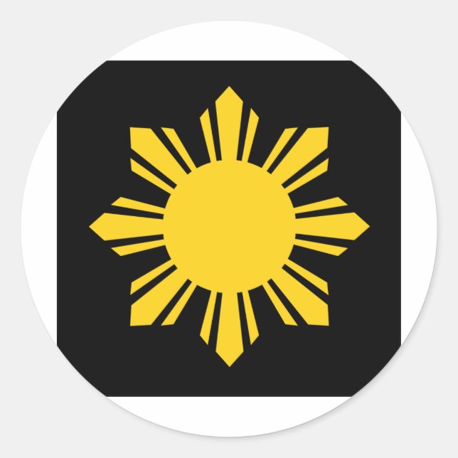 Adesivo Sol filipino (Frente)