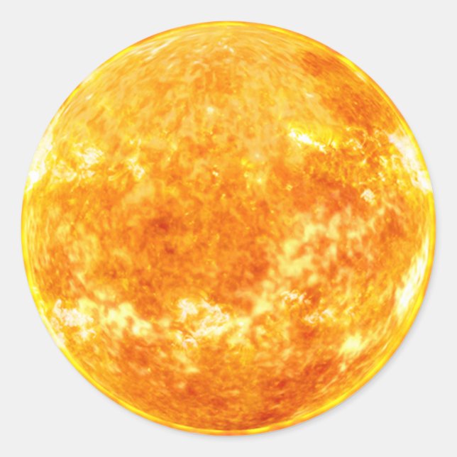 Adesivo Sol ouro (Frente)