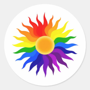 Adesivo Sol Radiante – Arte Orgulho