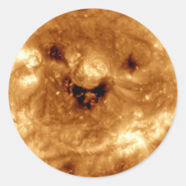 Adesivo Sol Sorridente do Observatório Solar da NASA