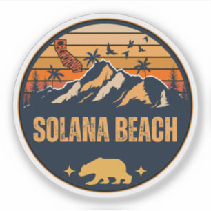 Adesivo Solana Beach, Califórnia