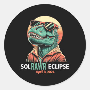 Adesivo Solar Eclipse Abril 8 2024 Eclipse Kids Trex