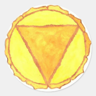 Adesivo Solar Plexus Chakra Sticker