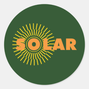 Adesivo Solar Power Sun