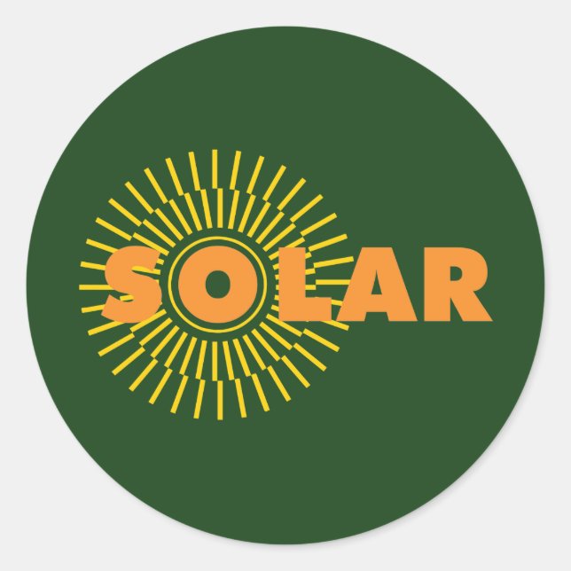 Adesivo Solar Power Sun (Frente)