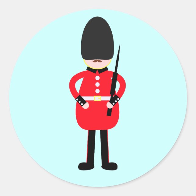 Adesivo Soldado britânico (Frente)