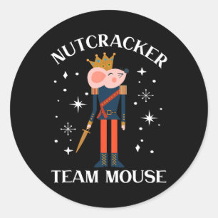 Adesivo Soldado da dança de Natal do Time Mouse Nutcracker