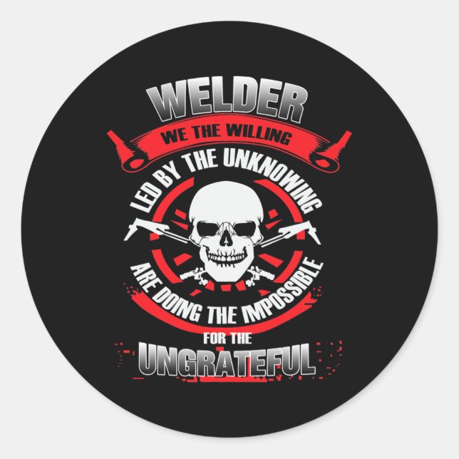 Adesivo Soldado, Nós, O Selvagem, Liderados Pela Insabedor (Frente)