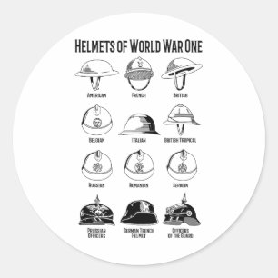 Adesivo Soldados da Primeira Guerra Mundial Capacitam Gráf