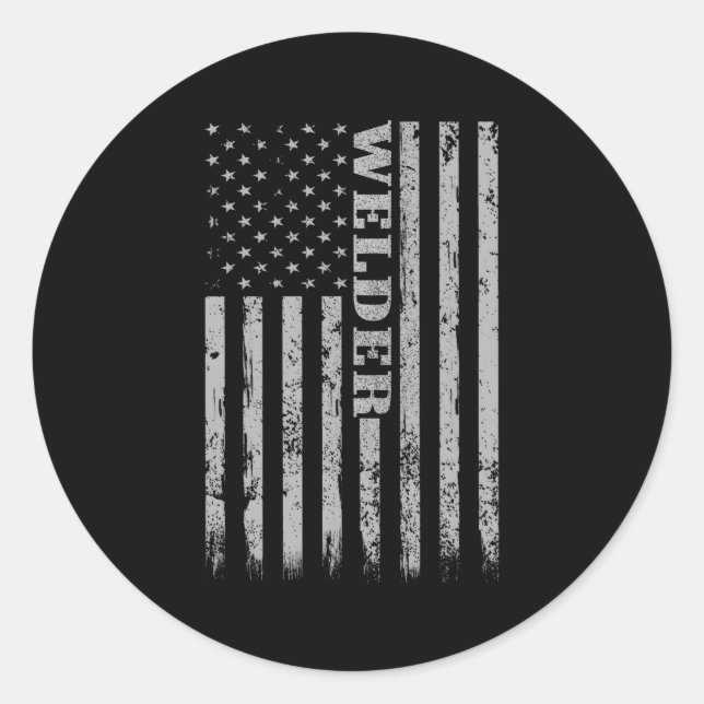 Adesivo Soldadura Americana Orgulhosa (Frente)