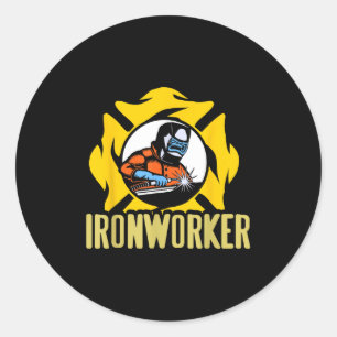 Adesivo Soldadura Ironworker Torch Flame Metal Trabalho