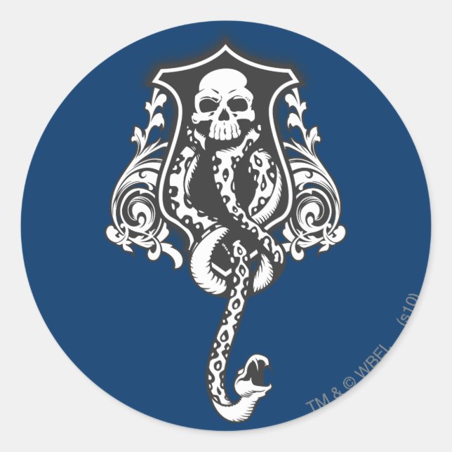 Adesivo Soletra Harry Potter| Marca Escura (Frente)