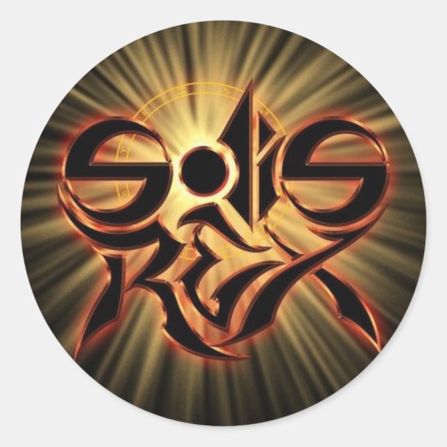 Adesivo Solis Rex Stickers (Frente)