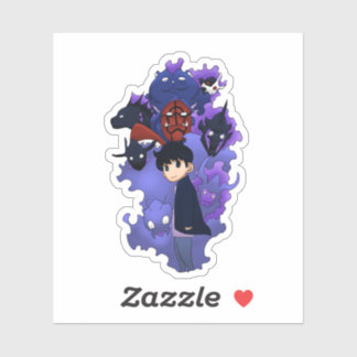 Adesivo Solo Leveling inspired chibi