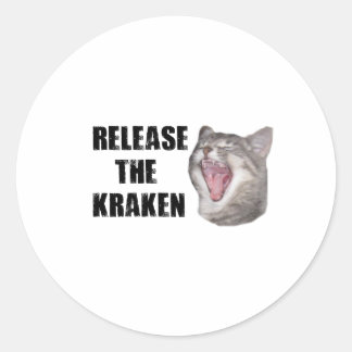 Adesivo Solte o Kraken!