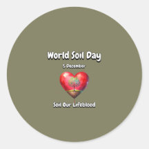 Solte o nosso sangue de vida. Dia Mundial do Solo