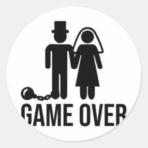 Adesivo Solteiro De Casamento De Noiva Engraçado Bachelore
