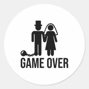 Adesivo Solteiro De Casamento De Noiva Engraçado Bachelore