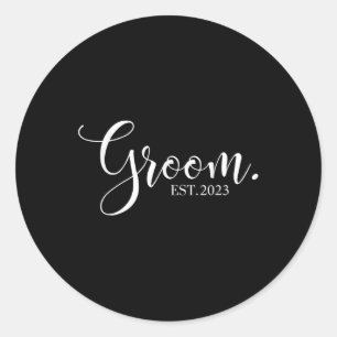 Adesivo Solteiro Fiancé Hubby Groom Est de Casamento Lua d