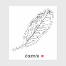 Solteiro Leaf Sticker