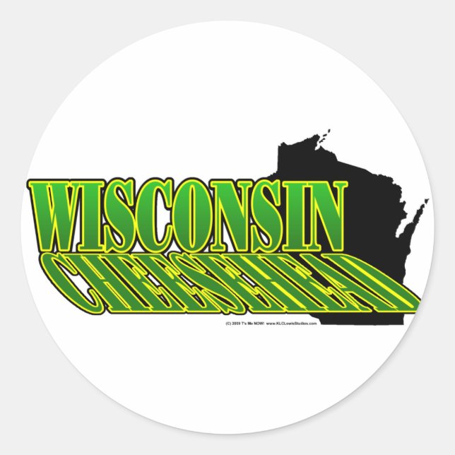 Adesivo Sombra de CheeseHead (Frente)