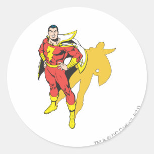 Adesivo Sombra do SHAZAM