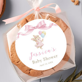 Adesivo Some Bunny Girl Pink Baby Shower