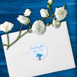 Adesivo Something Blue Before I Do Chá de Noiva